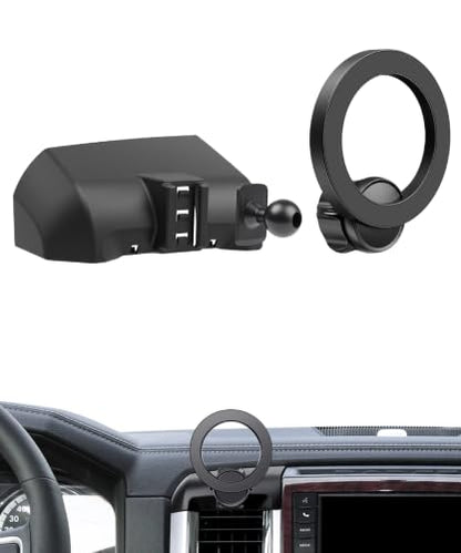 Car Phone Holder for Dodge Ram 1500 2009 (for 2009-2012 Ram 1500 & 2010-2012 Ram 2500 3500)