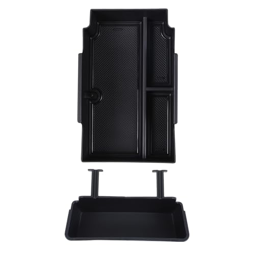 Center Console Organizer Tray Compatible with Subaru Crosstrek (Armrest+Hanging Storage Box)