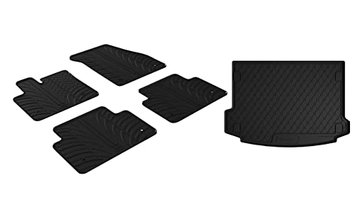 Rubber Mat & Liner Set for Land Rover Range Rover Evoque 2019 (Combo Pack / Evoque - 2019-2025)