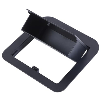 Car Armrest Hidden Storage Box Compatible with Toyota Land Cruiser 250 Prado J250 LC250 2024 2025 Car Center Console Handrail Privacy Storage Box Organizer Tray ABS Insert Pallet Manager Accessories (Black(C))