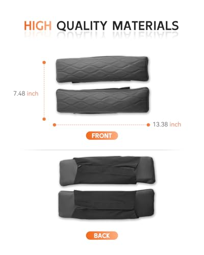 for 2021 2025 2026 Buick Envision S Center Console Cover Armrest Box Cover for Envision S (Buick Envision S-Thickened Black)