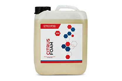 W4 Citrus Foam Shampoo and Degreaser for Cars (169 Fl Oz (Pack of 1))