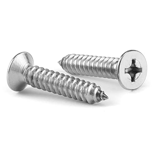 8 x 3 4" Wood Screw 100Pcs 18 (#8 x 3/4")