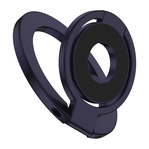 Magnetic Phone Grip MagSafe Phone Ring Stand for Google Pixel 11 10 Pro XL (purple)