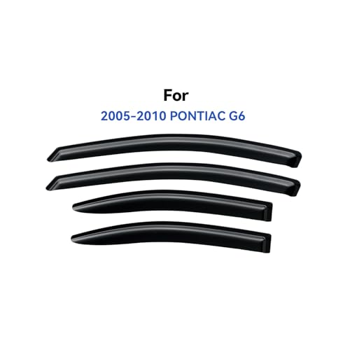 Window Visors Rain Guards for 2005 (2005-2010 Pontiac G6)