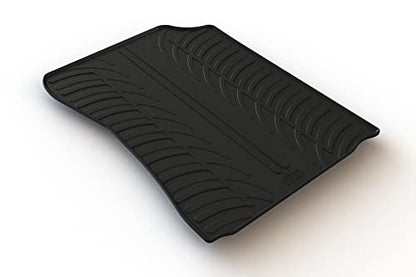 Rubber Floor Mats for Toyota Tundra Regular Cab 2012 (Tundra - 2012-2021 Regular Cab / Floor Mat)