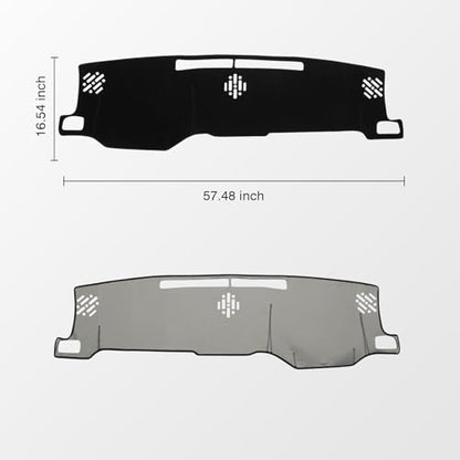 Dash Cover Mat for 【2024 (Tacoma 24-26(Black))
