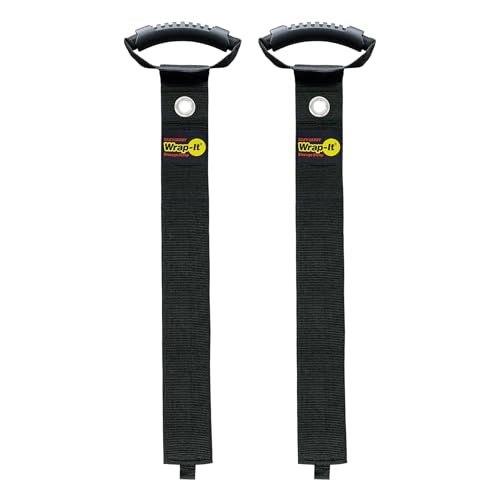 Easy Carry Wrap (48" (2 Pack) with Grommet / Black)