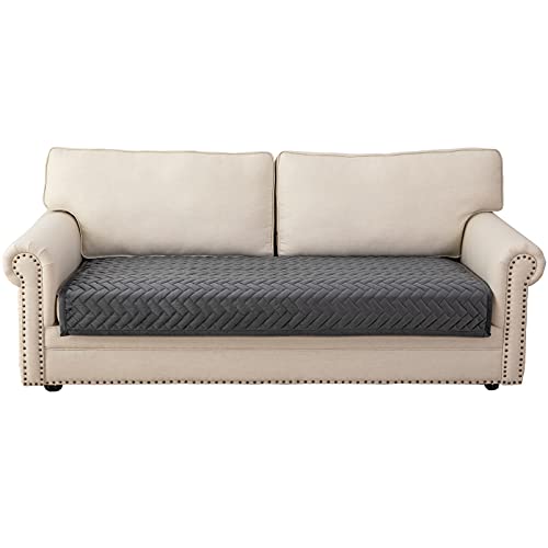 Couch Cover Sectional Couch Covers (36''x82''/Rectangular / Dark Gray)