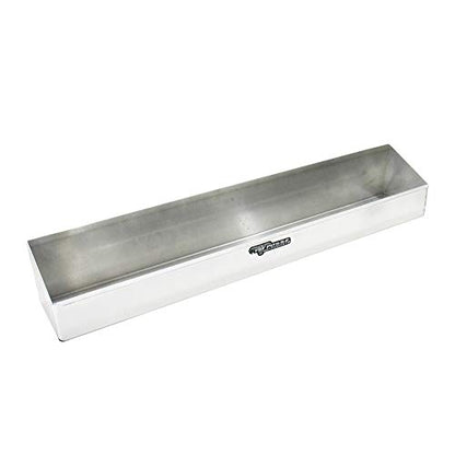 443 Oil Shelf 12 Quart Bottle Holder Storage Organizer Caddy 32" (Silver)