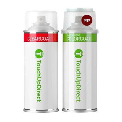 Car Paint Touch Up Spray Kit (Aerosol Spray - Essential Kit / Red)