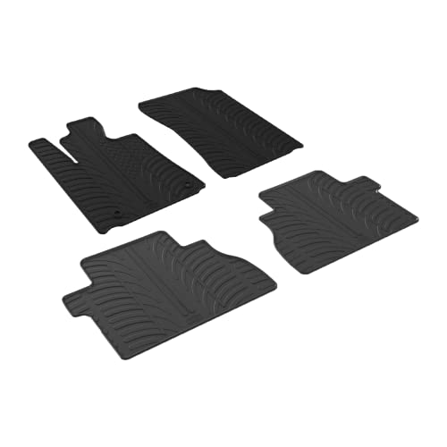 Rubber Floor Mats for Toyota Tundra CrewMax (Tundra CrewMax 2012-2021 / Floor Mat)