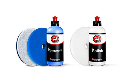 2 Step Polishing System 12oz Combo (2-Step System - 5.5" Pads)