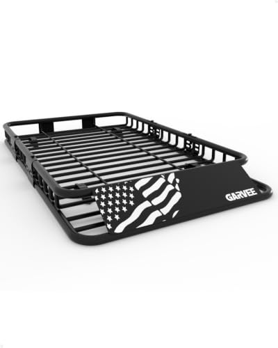 64 in x 39 in Universal Roof Rack Carrier Basket (Flag / 64'' Roof Basket)