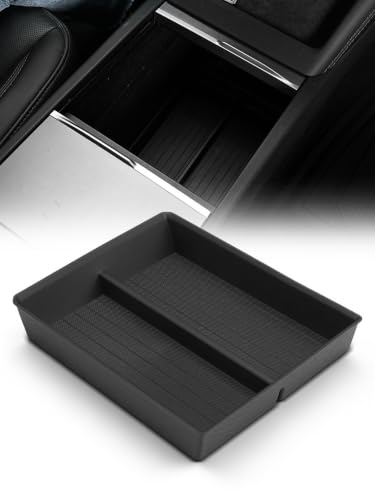 Center Console Lower Tray for Tesla Model 3 Highland 2024 2025 2026 (1PC Center Console Lower Tray)