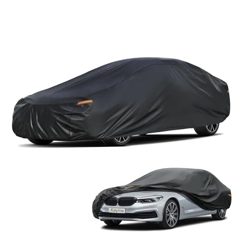 7 Layers Waterproof Car Cover for BMW 6 Series (PE-Black / Custom Fit BMW 6 Series)