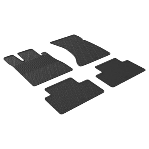 Rubber Floor Mats for Mercedes Benz S (Floor Mat / S-Class (SWB) - 2000-2006)