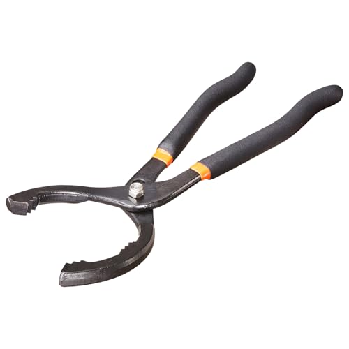 12'' Oil Filter Pliers Adjustable Oil Filter Wrench Universal (12" Pliers: 2-1/2" - 4-1/2")
