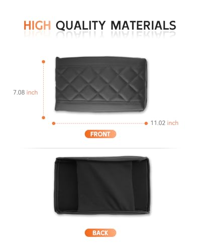 for 2022 2025 2026 Hyundai Santa Cruz Center Console Cover Armrest Box Cover for Santa Cruz Pickup (Santa Cruz 2022-2026-Thickened Pickup Version)