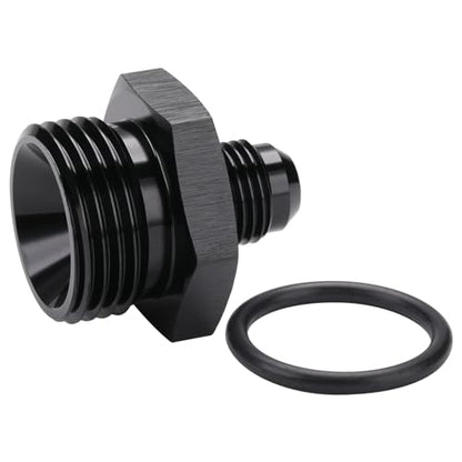 6AN Male Flare to 12AN ORB O (6AN to 12AN ORB / Black - 1PC)
