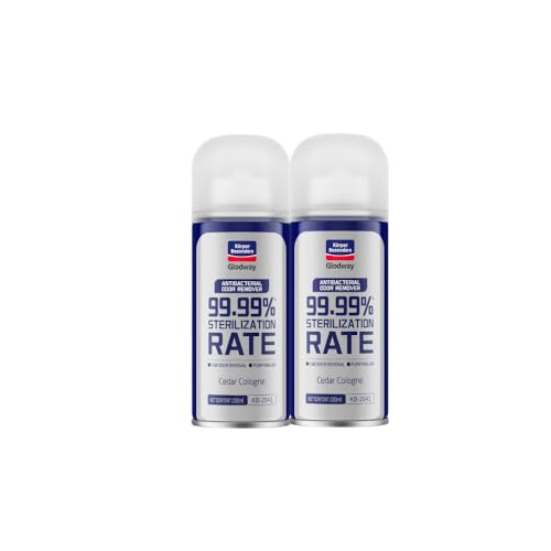 Glodway Whole Car Air Refresher Spray (6 Ounce (Pack of 2) / White)