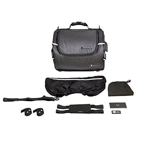 TUBE motorcycle travel luggage (L / Leather)