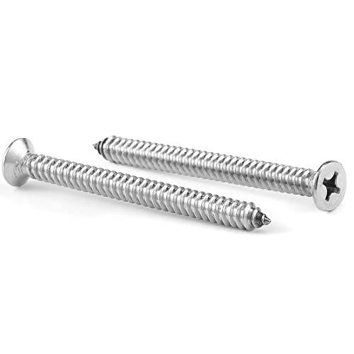 10 x 2 Wood Screw 100Pcs 18 (#10 x 2")