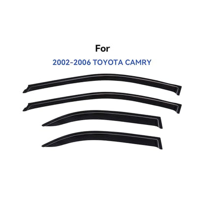Window Visors Rain Guards for 2002 (2002-2006 Toyota Camry)