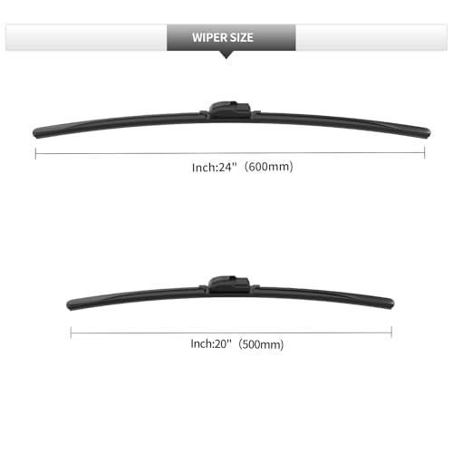 Front Windshield Wiper Blades for BMW X6 2014 (For BMW X6 / 2014-2019)