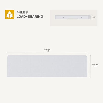 2 Pack Resin Storage Shed Shelves (Shelf-35 Cu Ft / Light Gray)