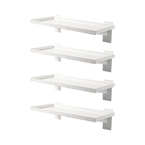 Slatwall Shelves 24x10 Inch (White)