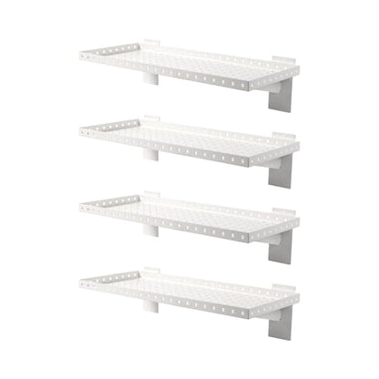 Slatwall Shelves 24x10 Inch (White)