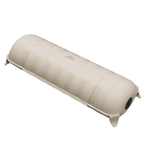 Outdoor Extension Cord Safety Cover (Almond / Medium Box: 9.5" L x 3" W x 2.9" H)