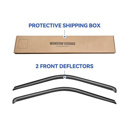 Window Visors Rain Guards for 1988 (1995-1999 Tahoe/Yukon Standard)