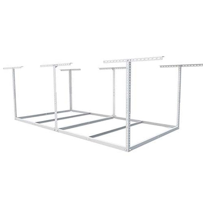4x8 Overhead Garage Storage Rack (White)