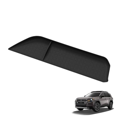 co pilot's dashboard Organizer For Toyota RAV4 2026 Central Control dashboard TPE Storage Box Interior Auto Accessories Black (26RAV4 D-BOX)