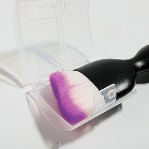 Car Interior Detailing Brush (Black&purple With Cap)
