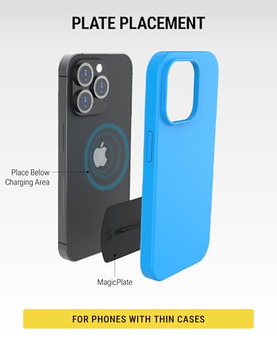 MagicMount Replacement Metal Plate Kit (Original / 2 Plates / Black)