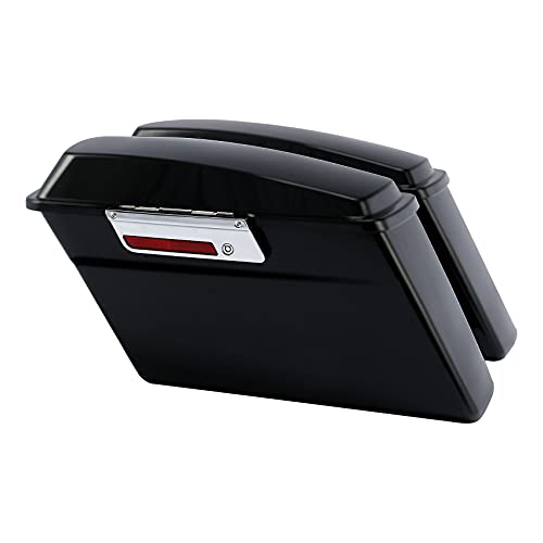 Motorcycle Saddle Bags W (Matte Black)