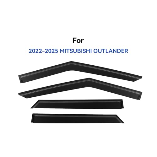 Window Visors Rain Guards for 2022 2023 2024 2025 2026 Mitsubishi Outlander (2022-2026 Mitsubishi Outlander)