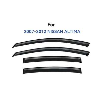 Window Visors Rain Guards for 2007 (2007-2012 Nissan Altima)