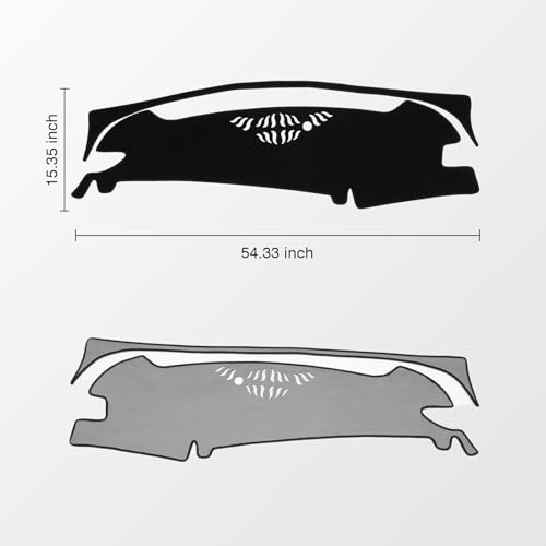 Black Dash Cover for Kia Sportage (Sportage 23-25(black))