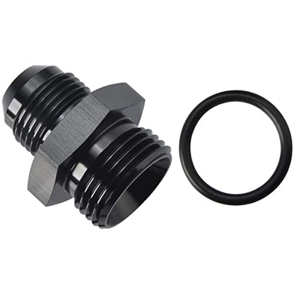 10AN Male Flare to 12AN ORB O (10AN to 12AN ORB / Black - 1PC)