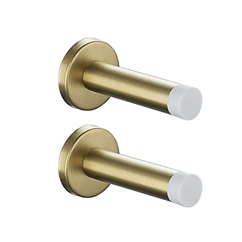 Door Stopper Gold (2 Pack / Gold & White Tip)