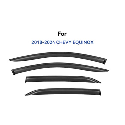 Window Visors Rain Guards for 2018 (2018-2024 Chevy Equinox)