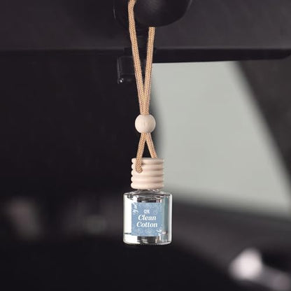 CANDECraftCo 2 Pack Hanging Car Air Freshener Diffuser for Essential Oils