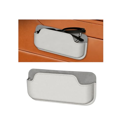 Sunglasses Holders for Car Dashboard (White)