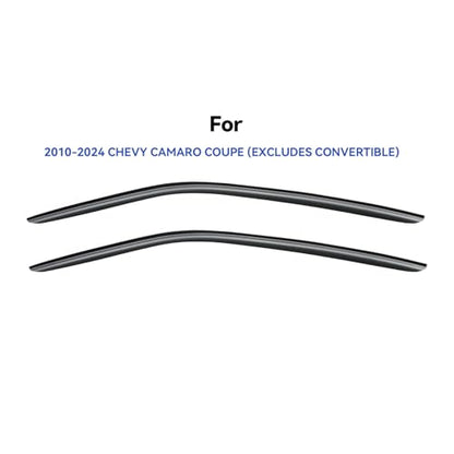 Window Visors Rain Guards for 2010 (2010-2025 Chevy Camaro Coupe)