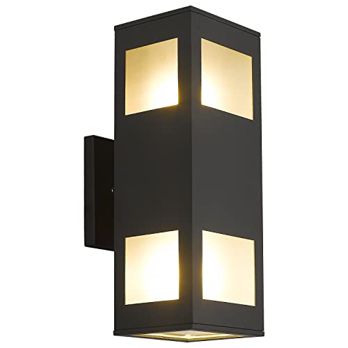 Porch Lights Outdoor Modern (Black/Modern 2 / 13inch (1 lamp))