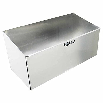 430 Double Aluminum Utility Fuel Jug Holder Rack Fits Two 5 Gallon Gas Containers (Silver)